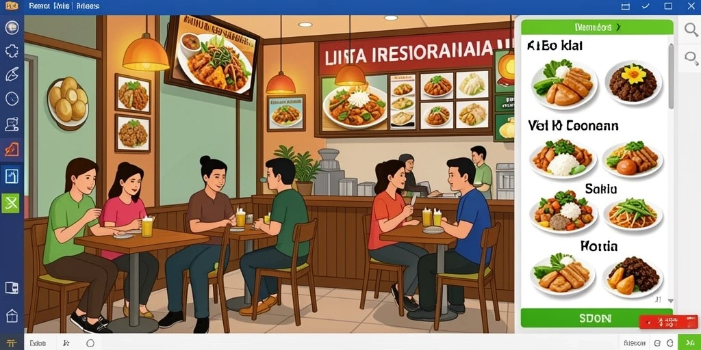 Fitur sosial yang memungkinkan interaksi antar pemain.