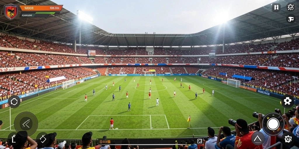 Fitur tim yang memungkinkan interaksi sosial antara pemain.