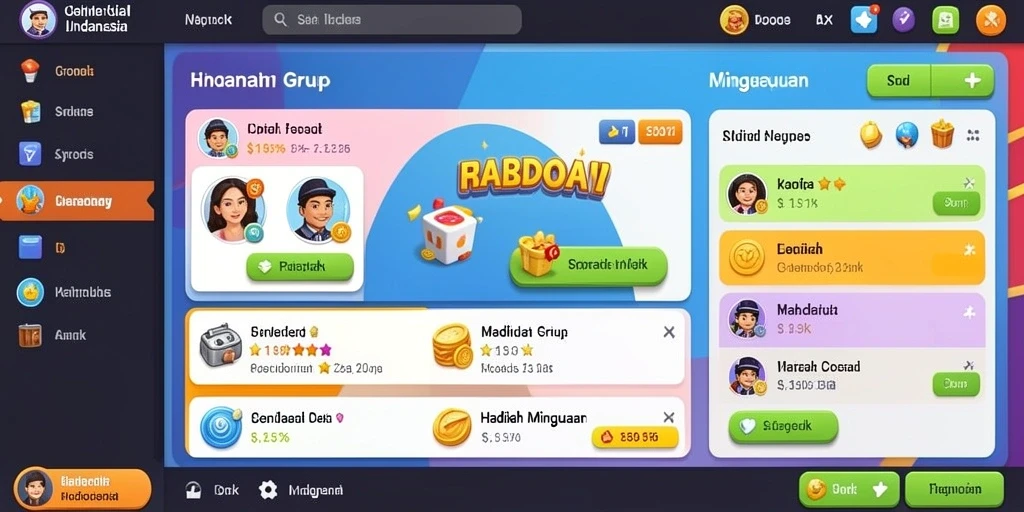 Pengalaman multiplayer yang seru dan interaktif.