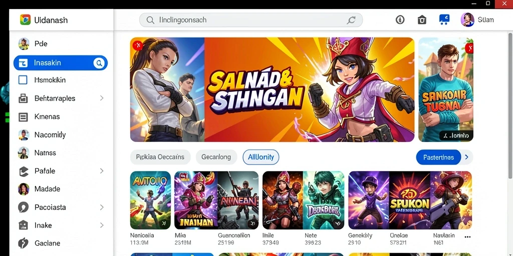 Level menantang dengan rintangan yang beragam.