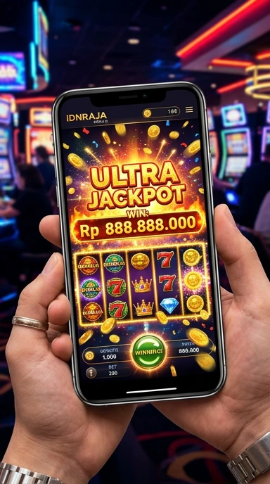 idnraja — layar beranda